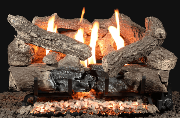Heatmaster Oak Ventless Gas Logs