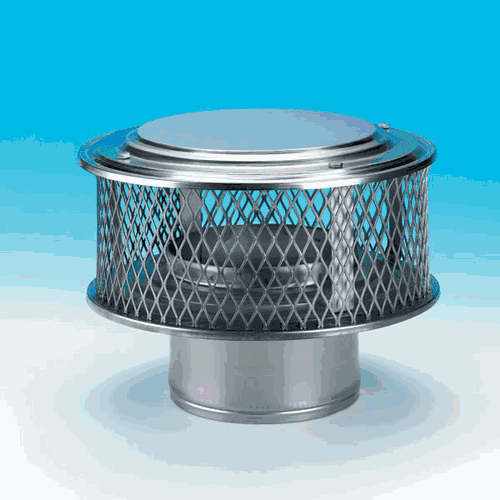 HomeSaver Guardian 6 in. Diameter California Mesh 304-Alloy Stainless Steel Chimney  Cap
