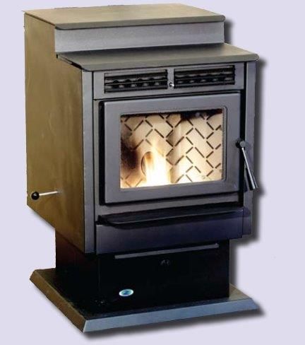 Hudson River Stove Works Davenport Pellet Stove with Door