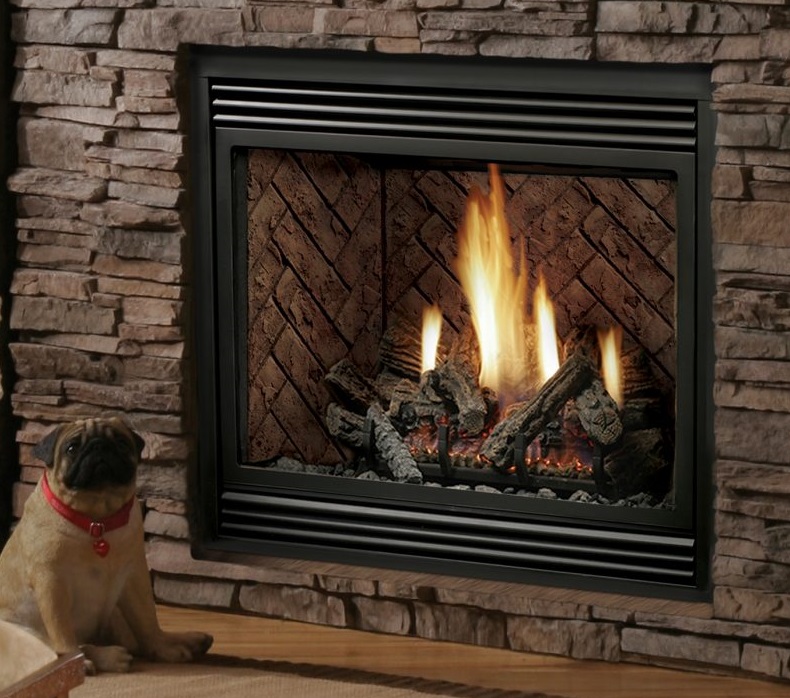 Kingsman 36 Inch HB3628 Zero Clearance Direct Vent Gas Fireplace - 7 Day  Millivolt