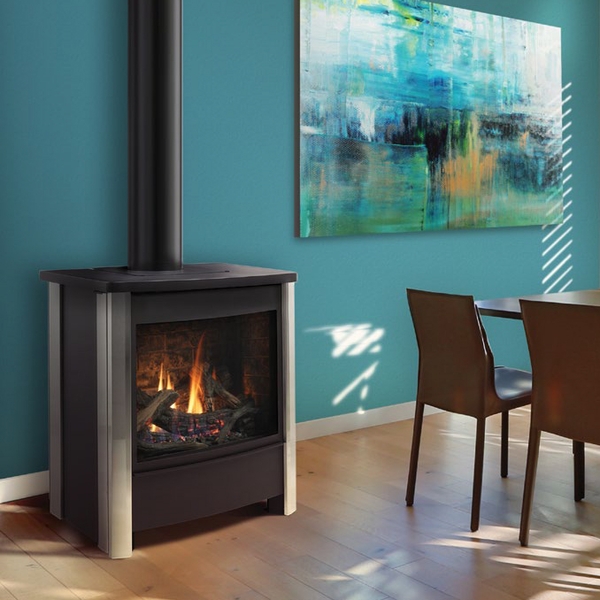 Kingsman 26 Inch Direct Vent Gas Heating Stove Millivolt