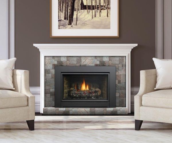 Kingsman IDV34 Direct Vent Gas Fireplace Insert IPI Pilot