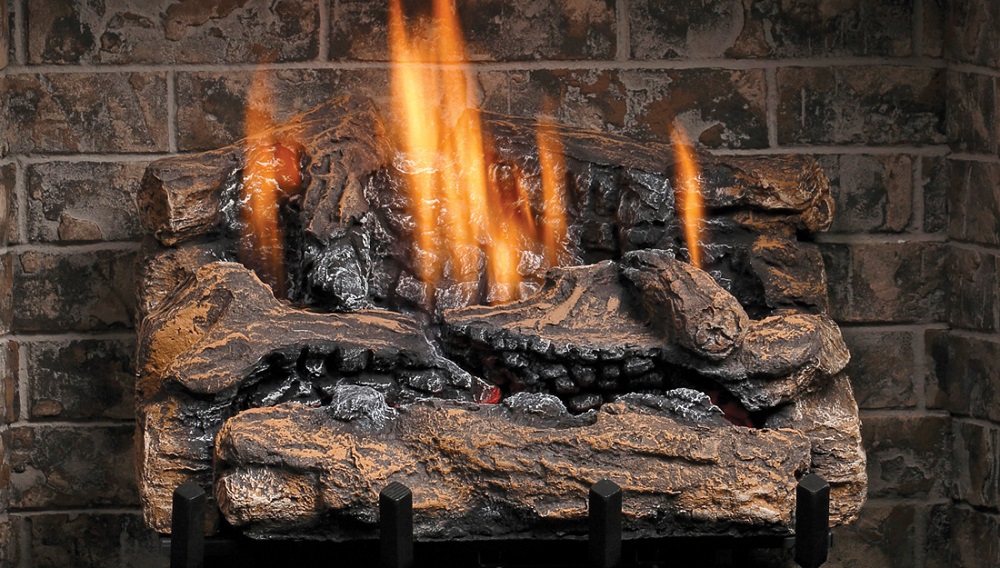Kingsman 24 Inch Vented/Vent-Free Natural Gas Log Burner for Kingsman  Fireplaces - Manual