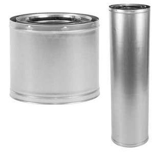Majestic S Series 8 Inch ID Triple Wall Class A Chimney Pipe - 36 Inch  Length