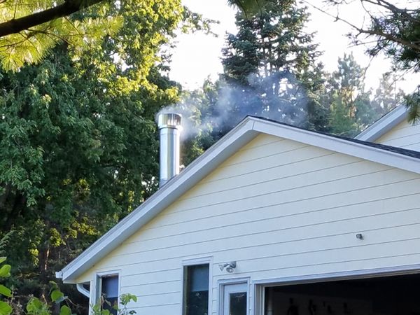 Majestic S Series 8 Inch ID Triple Wall Class A Chimney Pipe - 36 Inch  Length