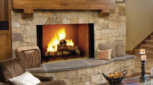 Majestic Biltmore Radiant Wood Burning Fireplace - 50 Inch