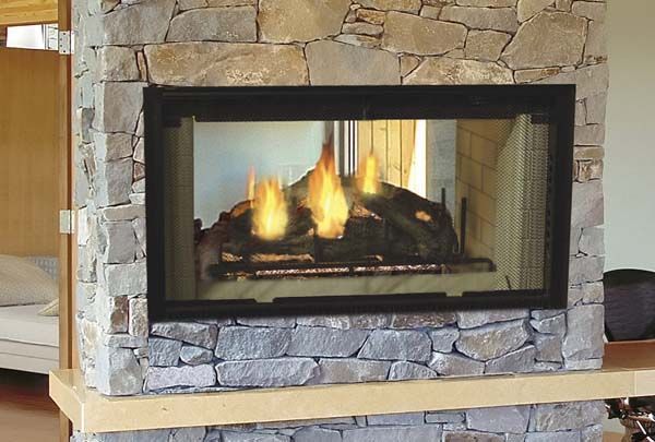 Majestic Wood Fireplace Designer See-Through 36, 59% OFF