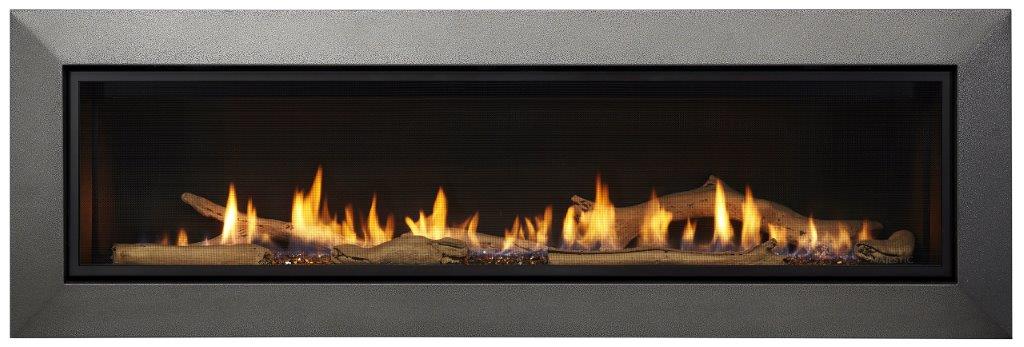 Majestic Echelon II 60 Direct Vent Linear Fireplace with IntelliFire Plus  Ignition