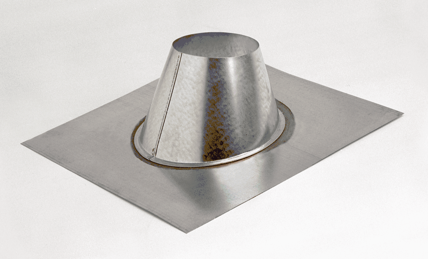 MetalFab Standard Type B Chimney Flashing For Chimney Pipes with a