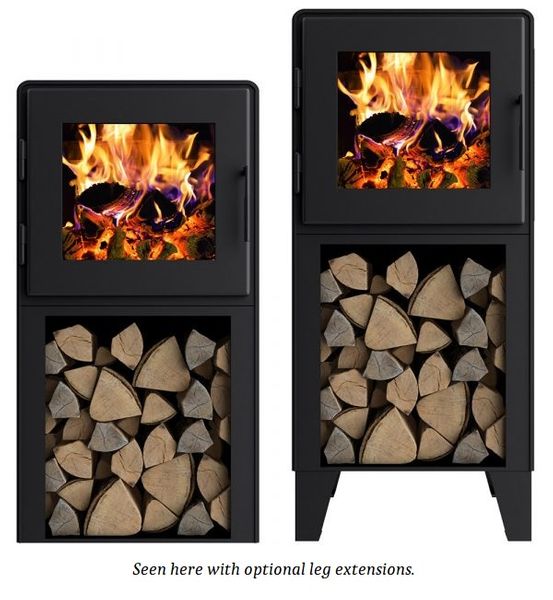 MF Fire 27 Inch Nova 2 Tower Extra Large Wood Burning Stove