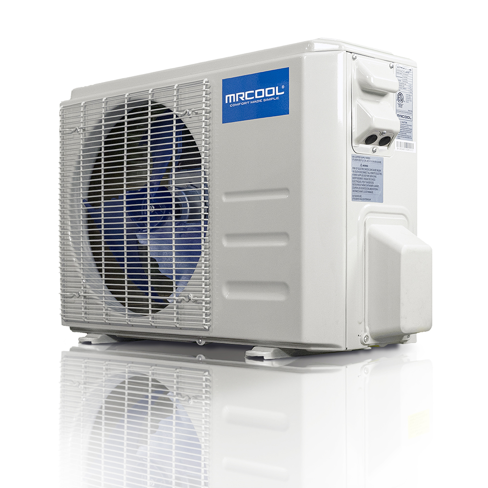 MRCOOL 4th Gen Advantage 9k BTU Heat Pump Condenser with Install Kit - 230V