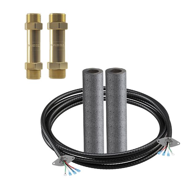 MRCOOL DIY 1/4 Inch and 1/2 Inch Couplers with 75 Foot MC-5 Cable  Communication Wire
