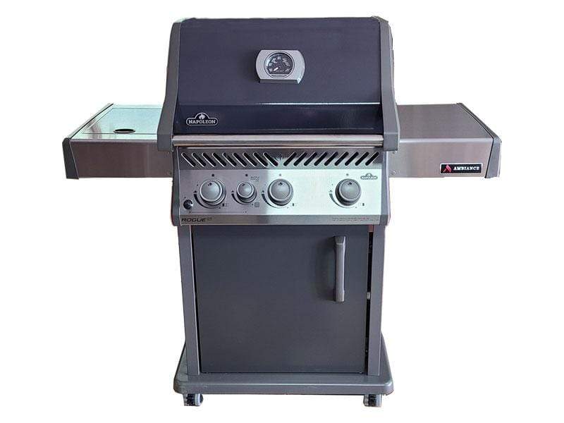 Napoleon Grills 51 Inch Charcoal Rogue XT 425 Ambience Steel Gas Grill