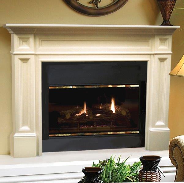 Pearl Mantels Classique 50" Unfinished Fireplace Mantel Shelf