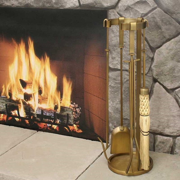 Pilgrim MidCentury Fireplace Tool Set