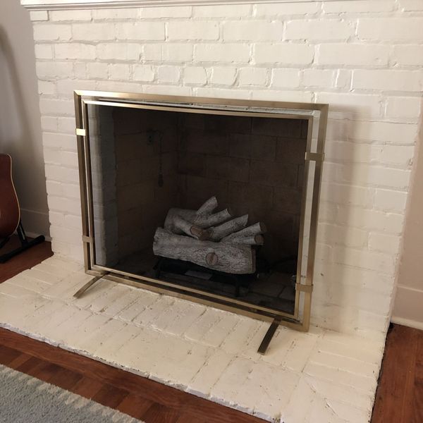 Pilgrim 39 Inch Sinclair Single Panel Fireplace Screen