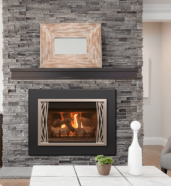 Gas Log Fireplace Insert | escapeauthority.com