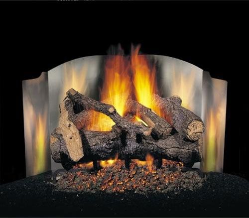 Real Fyre Three fold Stainless Steel Fireback - FBS-24