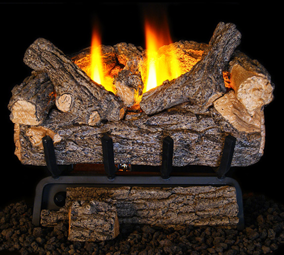 Real Fyre Valley Oak Ventless Gas Logs