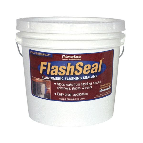 SaverSystems FlashSeal Black Flexible Flashing Sealant 1 Gallon Container