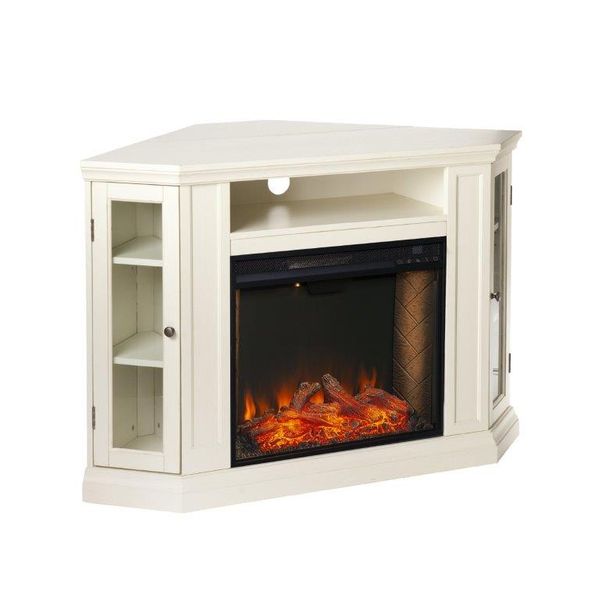 SEI 48 Inch Claremont Alexa-Enabled Smart Corner Electric Fireplace
