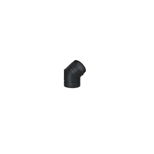 Selkirk DSP 6Inch DoubleWall Black Stovepipe Elbow For Connecting