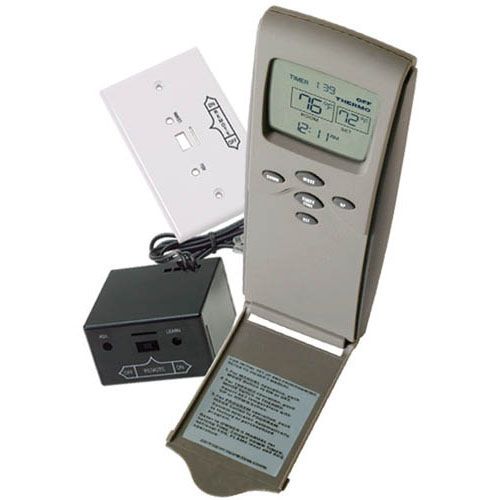 SkyTech 3301 Hand-Held Millivolt Thermostatic Remote Control with LCD  Display - For Gas Hearth Appliances with Millivolt Valves or Electronic  Spark Ignition Systems