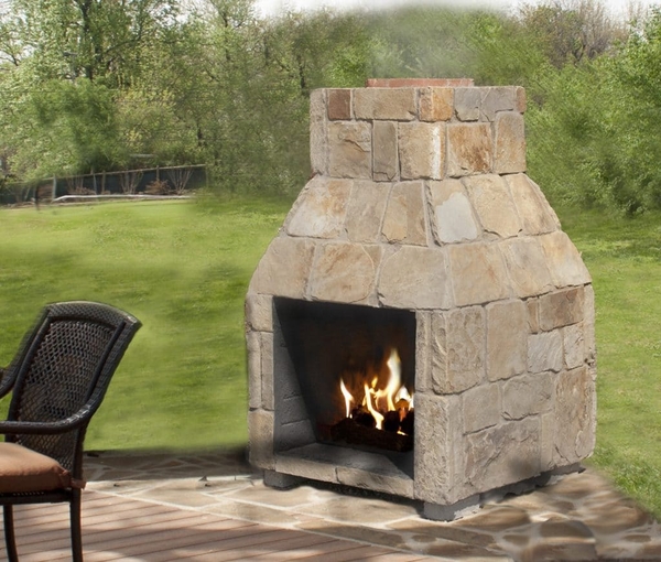 Stone Age Manufacturing 48" Patio Series Outdoor Fireplace with