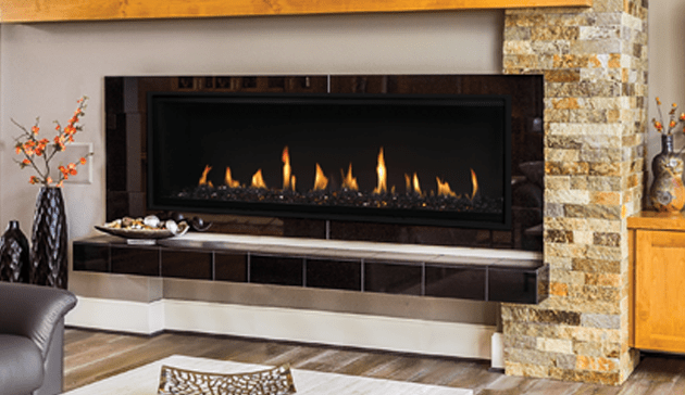Superior 72 Inch DRL4000 Linear Direct Vent Gas Fireplace - IPI Ignition