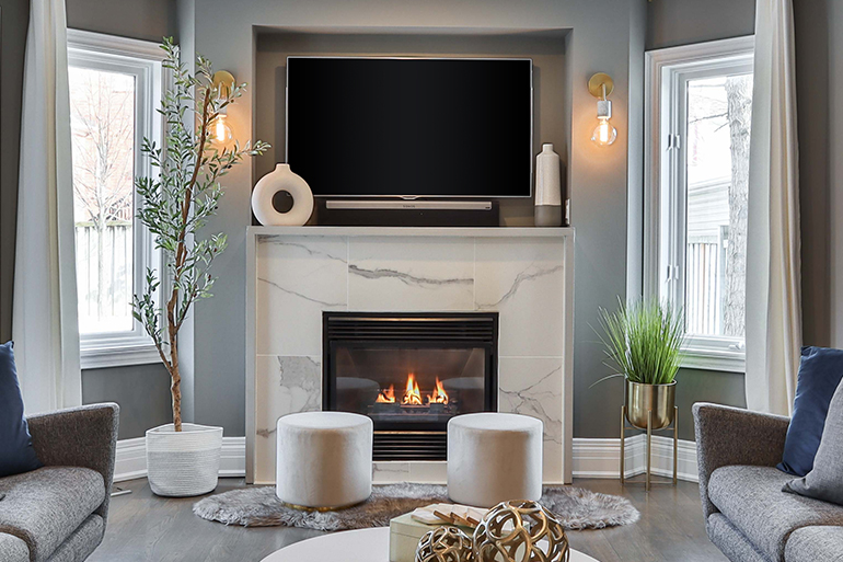 6 Pro Tips For Making A TV Above Your Fireplace Work
