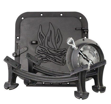 Barrel Stove Kit by US Stove (The #1 Barrel Stove Kit)