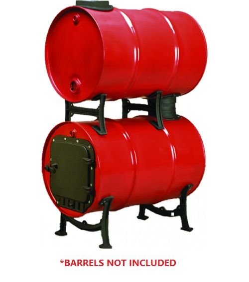 US Stove Cast Iron Adapter Kit for DoubleBarrel Camp Stove Conversion