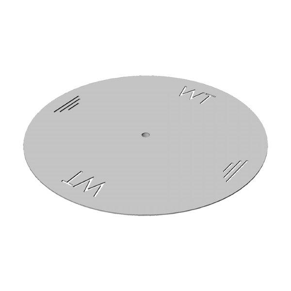 Warming Trends 36" Circular Aluminum Plate