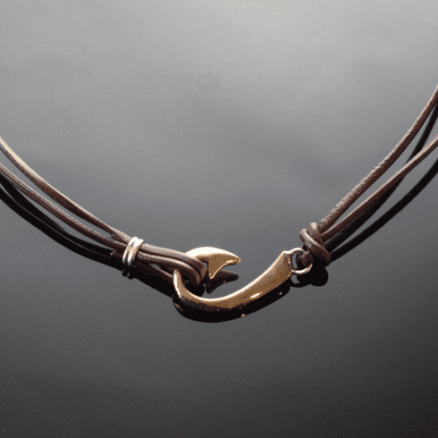 2 In 1 Bronze Small Hook Pendant