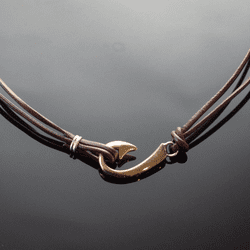 2 In 1 Bronze Small Hook Pendant