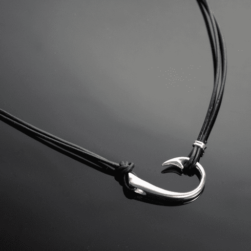 2 In 1 Sterling Silver Large Hook Pendant