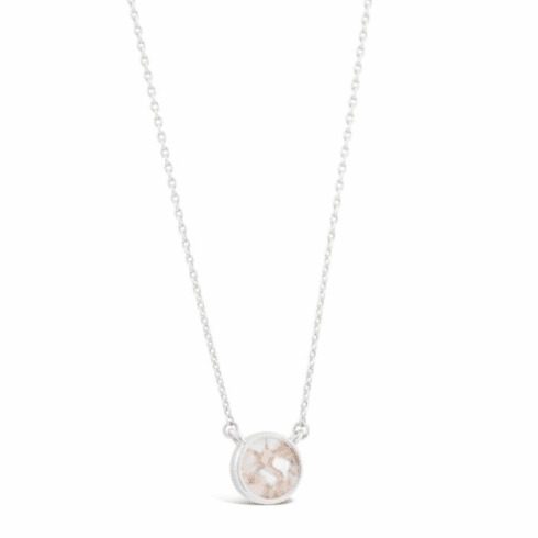 Auger Shell  - January Birth Month Necklace