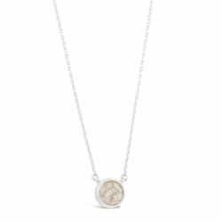Baby's Ear Shell - October Birth Month Necklace