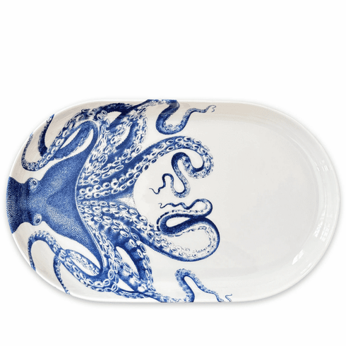 Blue Lucy Large Coupe Oval Platter