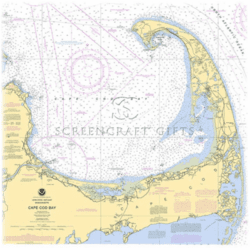 Cape Cod Nautical Chart Gifts