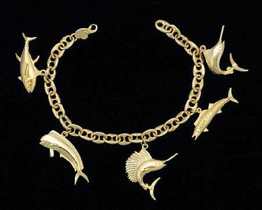 Gamefish Charm Bracelet