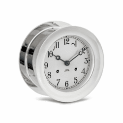 Chelsea Ship's Bell Clock - Nickel (4.5", 6")