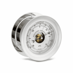 Chelsea Ship's Bell Barometer - Nickel (4.5", 6")