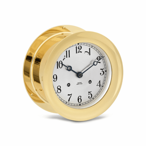 Chelsea Ships Bell Clock  Brass (4.5", 6")