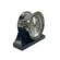 Chelsea Ships Bell Clock on Contemporary Base  Nickel (6")