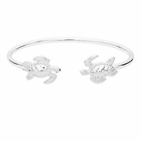 Flexible Sea Turtle Cuff Bracelet