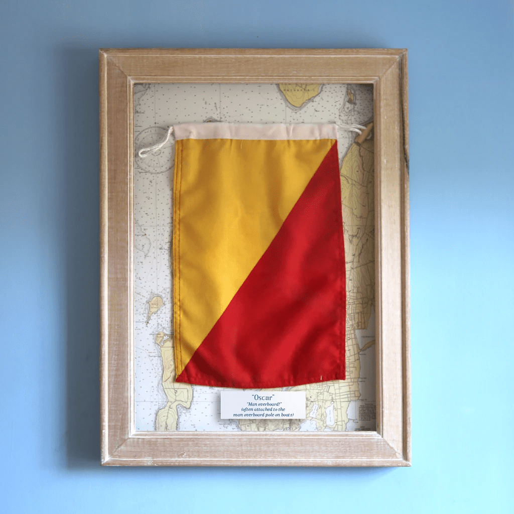 Framed Nautical Signal Flags - Ocean Offerings