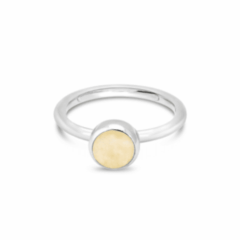 Jingle Shell - December Birth Month Ring