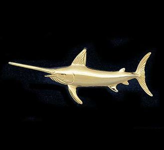 Large Swordfish Pendant