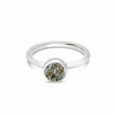 Limpet Shell - September Birth Month Ring